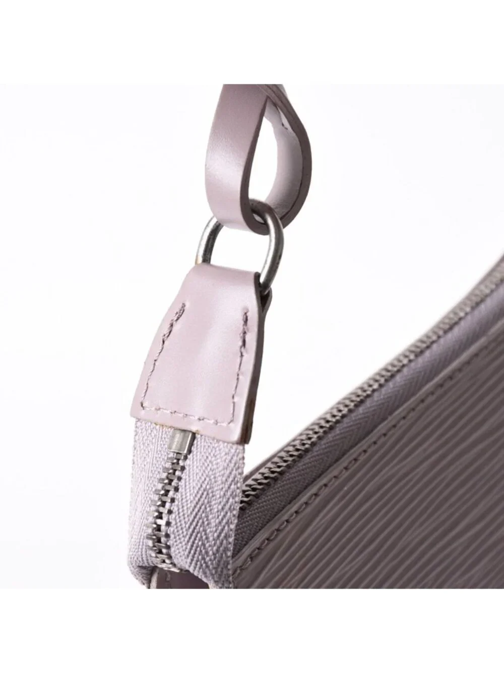 Louis Vuitton Pochette Accessoires Pouch Epi Lavender Silver